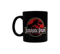 Pyramid International Mug Jurassic Park en céramique noire avec logo 325 ml
