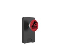 Jurassic Park Classic T-Rex Skeleton Logo PopSockets PopWallet pour MagSafe