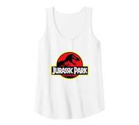 Jurassic Park Classic T-Rex Skeleton Logo Vintage Débardeur