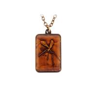 Jurassic Park - Collier avec pendentif en ambre Limited Edtiton