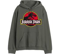 Jurassic Park « Jurassic Logo » MEJUPAMSW004 Sweat Unisexe, Kaki, Taille XL