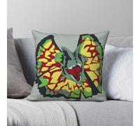 Jurassic Park Dilophosaurus Taie d'oreiller Polyester Lin Velours Créatif Fermeture Éclair Décorative Throw Taie d'oreiller Voiture Housse de Coussin