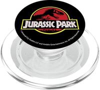 Jurassic Park Distressed Original Park Logo PopSockets PopGrip pour MagSafe