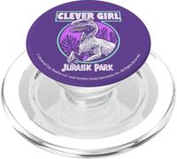 Jurassic Park Distressed Teal Raptor Clever Girl PopSockets PopGrip pour MagSafe
