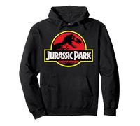Jurassic Park Distressed Vintage Logo Sweat à Capuche