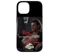 Jurassic Park Dr. Ian Malcolm Right All The Time Coque pour iPhone 14