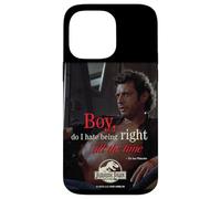 Jurassic Park Dr. Ian Malcolm Right All The Time Coque pour iPhone 14 Pro Max