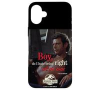 Jurassic Park Dr. Ian Malcolm Right All The Time Coque pour iPhone 16 Plus
