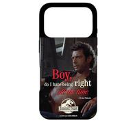 Jurassic Park Dr. Ian Malcolm Right All The Time Coque pour iPhone 17 Pro