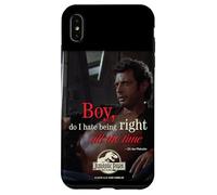 Jurassic Park Dr. Ian Malcolm Right All The Time Coque pour iPhone XS Max