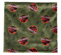 Jurassic Park Écharpe Tube pour Enfant - Couleur Vert Bouteille - Taille Unique - Tour de Cou Snood - en 100% Polyester - Motif Produit Original Conçu en Espagne