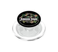 Jurassic Park Floral Tropical Fossil Logo PopSockets PopGrip pour MagSafe