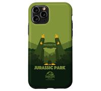 Jurassic Park Green Entrance Coque pour iPhone 11 Pro