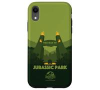 Jurassic Park Green Entrance Coque pour iPhone XR