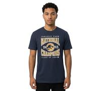 JURASSIC PARK Homme National Champions T-Shirt, Navy, M EU