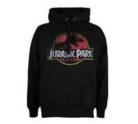 Jurassic Park Homme Rgmhs346-blk_Large(Large) Sweatshirt, Black (Black Blk), L EU