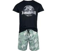 Jurassic Park Jurassic World Homme Pyjama Multicolore XXL 100% Coton Regular/Coupe Standard