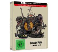 Jurassic Park – 4K Ultra HD + Blu-ray – Édition limitée Steelbook Ultimate (Trilogie)