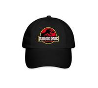 Jurassic Park Logo Classique Rouge avec T-Rex Casquette Classique
