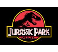 Jurassic Park - Logo Dinosaure - Film Cinéma Affiche Impression - Taille 91,5x61 cm