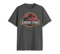 Jurassic Park Logo T-Shirt Homme - Noir - Taille 5XL