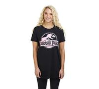 Jurassic Park Logo T-Shirt, Noir (Black Blk), 40 (Taille Fabricant: Medium) Femme