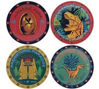 Jurassic Park - Pack 4 sous-verres Jurassic Park G
