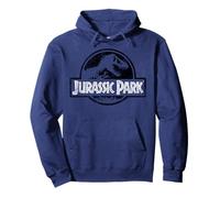 Jurassic Park Peach Distressed Logo Sweat à Capuche