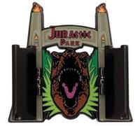Jurassic Park Gates Badge à épingle spécial à charnière Édition limitée - Numéroté individuellement - Produit sous licence officielle