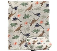 JURASSIC PARK - Plaid Ultra Doux Dinos All Over Silky Touch 152 x 127 cm