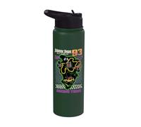 Jurassic Park Racing Team Isla Nublar 93 Front & Back Stainless Steel Insulated Water Bottle