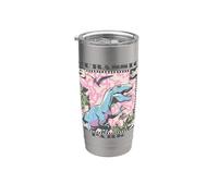 Jurassic Park retro Isla Nublar Tour Gobelet isotherme en acier inoxydable double paroi