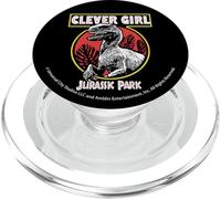Jurassic Park Retro Raptor Clever Girl PopSockets PopGrip pour MagSafe