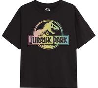 Jurassic Park - T-Shirt Logo pour fille TV1918 (158) (Noir)