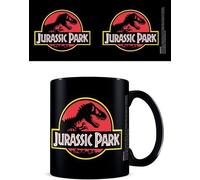 Jurassic Park - Tasse à café, logo PM2459 (taille unique) (Noir/Rouge)
