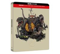 Jurassic Park Trilogie Édition Limitée Steelbook Blu-ray 4K Ultra HD