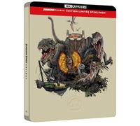 Jurassic Park Trilogie Édition Limitée Steelbook Blu-ray 4K Ultra HD
