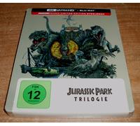Jurassic Park – 4K Ultra HD + Blu-ray – Édition limitée Steelbook Ultimate (Trilogie)