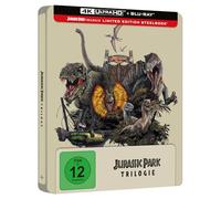 Jurassic Park – 4K Ultra HD + Blu-ray – Édition limitée Steelbook Ultimate (Trilogie)