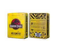 Doctor Collector Kit de Bienvenue Jurassic Park, édition de Collection Officielle avec Accessoires exclusifs dans Une boîte en métal