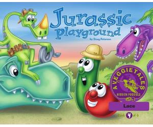 Jurassic Playground - VeggieTales Mission Possible Adventure Series #4: Personalized for Lace (Girl)