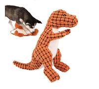 Jurassic Plaything - Mascotte de reptile pour le divertissement | Animal en peluche avec bruiteur interne, texture en tissu froissé, équipement de stimulation mentale pour petites, grandes, races et
