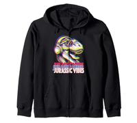 Jurassic Vibes - dinosaure stylé préhistoire humour retro Sweat à Capuche