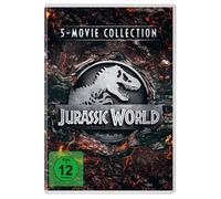 JURASSIC WORLD-5-MOVIE COLLECTION - SAM NEILL,JEFF GOLDBLUM 5 DVD NEUF