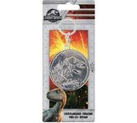 Jurassic World 75452 Métal Porte-clés Avec Relief Sur Backercard 7,5 X 0,5 X 7 17,5 Cm, Multicolore Multicolore G