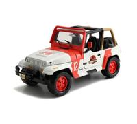 Jada Voiture miniature Jeep Wrangler 97806 Jurassic Park Camouflage 1992 Échelle 1/24