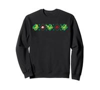 Jurassic World Argyle Style Dinosaur Holiday Sweatshirt