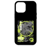 Jurassic World Beware T-Rex Info Coque avec logo pour iPhone 12 Pro Max