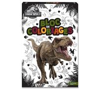 Jurassic World - Bloc de coloriages