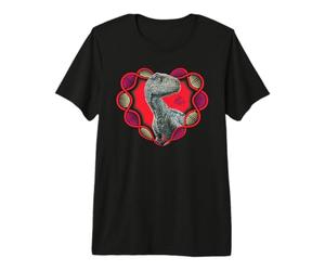 Jurassic World Blue The Raptor Valentine’s Day T-Shirt Haut de Gamme